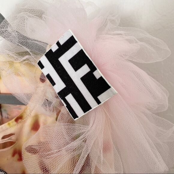 Tie Dye Sequins Rainbow Crop Top One-of-a-kind XS - Picture 5 of 7